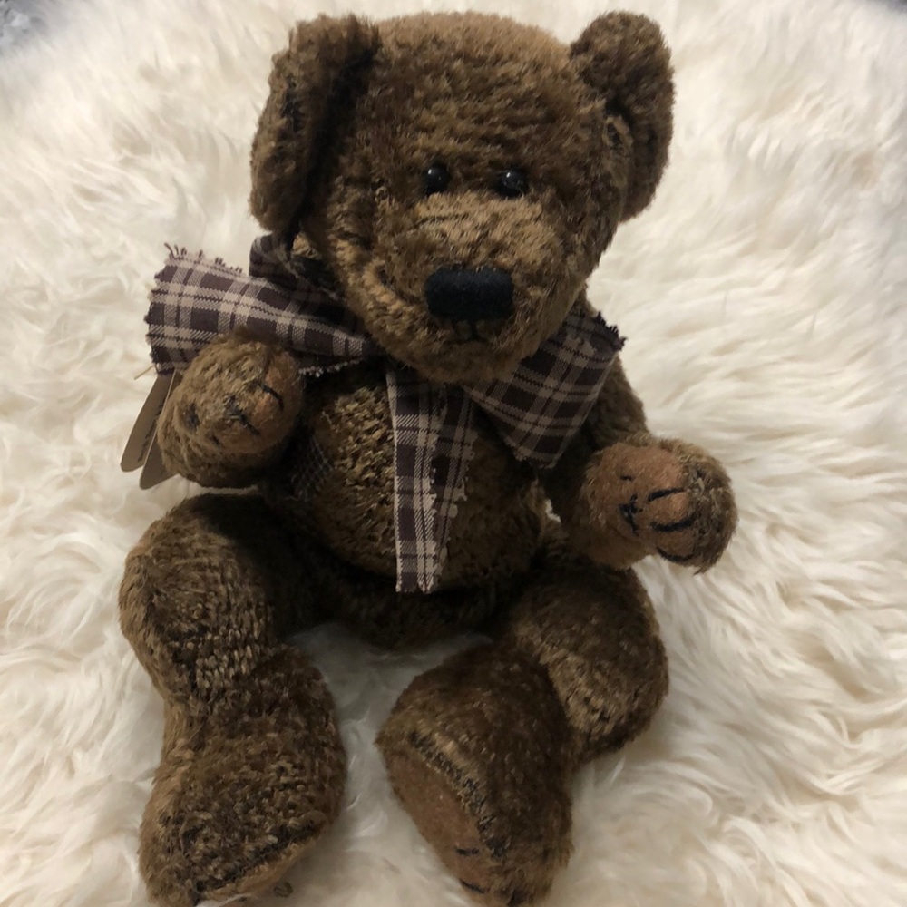 BOYDS♥️ Scruffy S. Beariluved 10” Stuffed Bear nwt Collectible